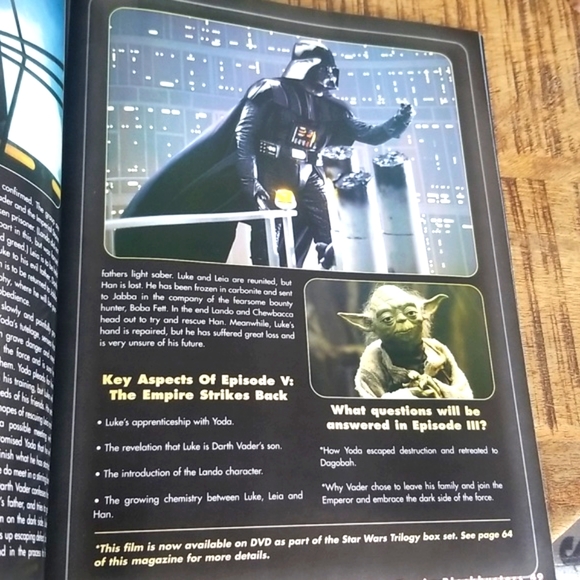 📚Blast at The Movies Presents Star Wars III Magazine 2005 Issue 1 📚 - Picture 11 of 12